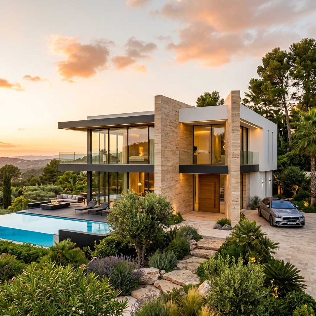 Lüks Villa Dış Cephe Kaplama – Bodrum